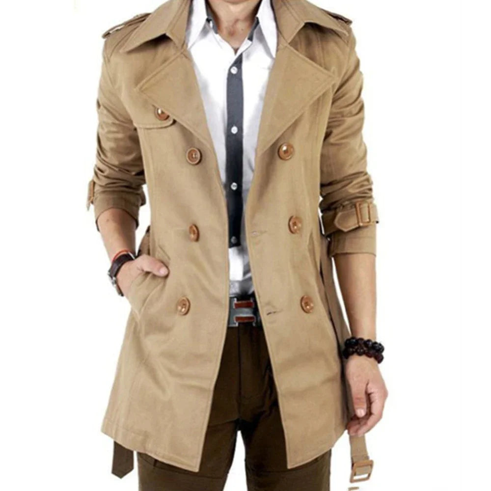 Manteau Trench Coat — British Style