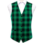 Men's Scottish Sleeveless Vest Steampunk - Tartan Pattern - Vignette | Steampunk Store