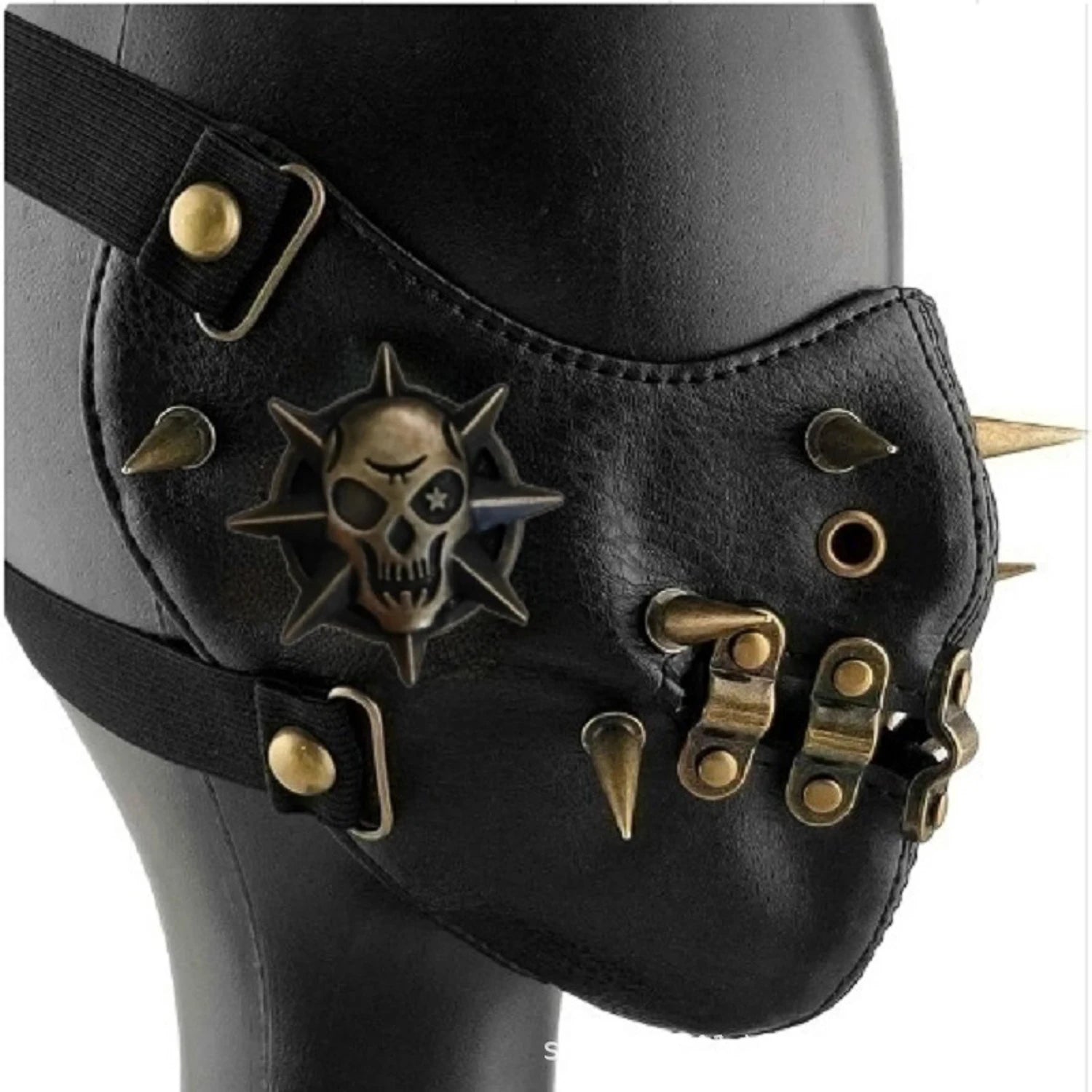Masque Cache Bouche Steampunk - Photo 7