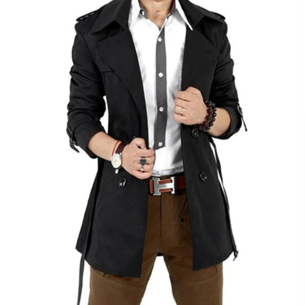 Manteau Trench Coat — British Style - Steampunk Style