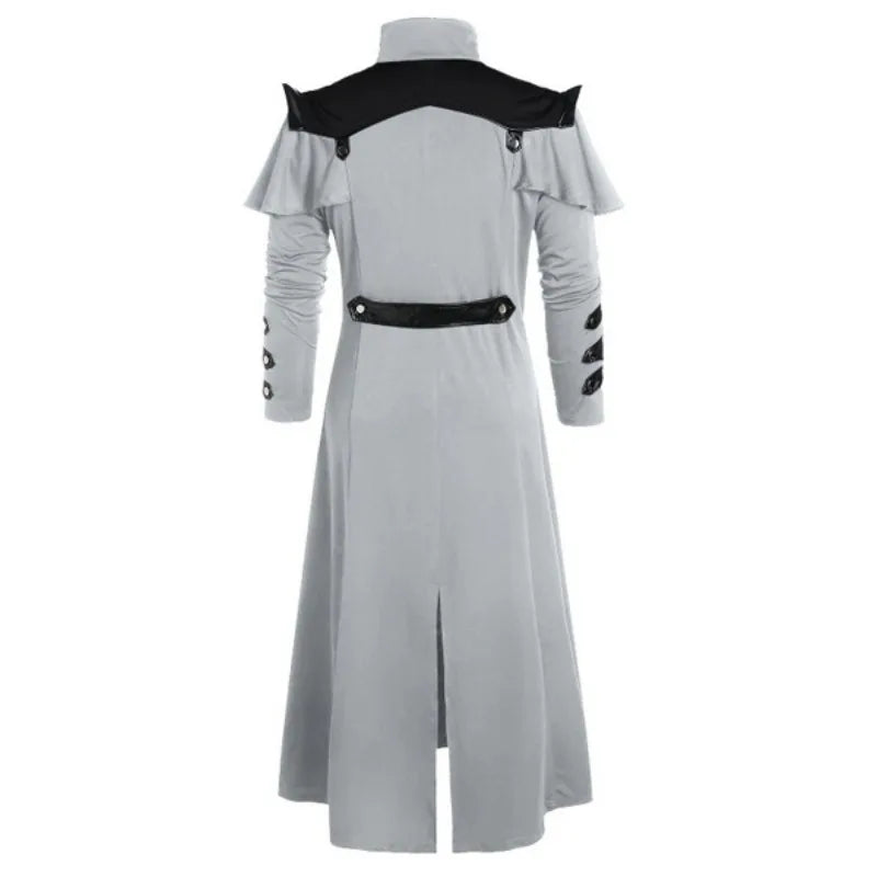 Manteau Steampunk Gothique Homme — influence Médiévale et Victorienne - Porte