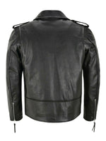 Veste de moto punk en cuir PU pour homme — Slim Fit - Vignette | Steampunk Store