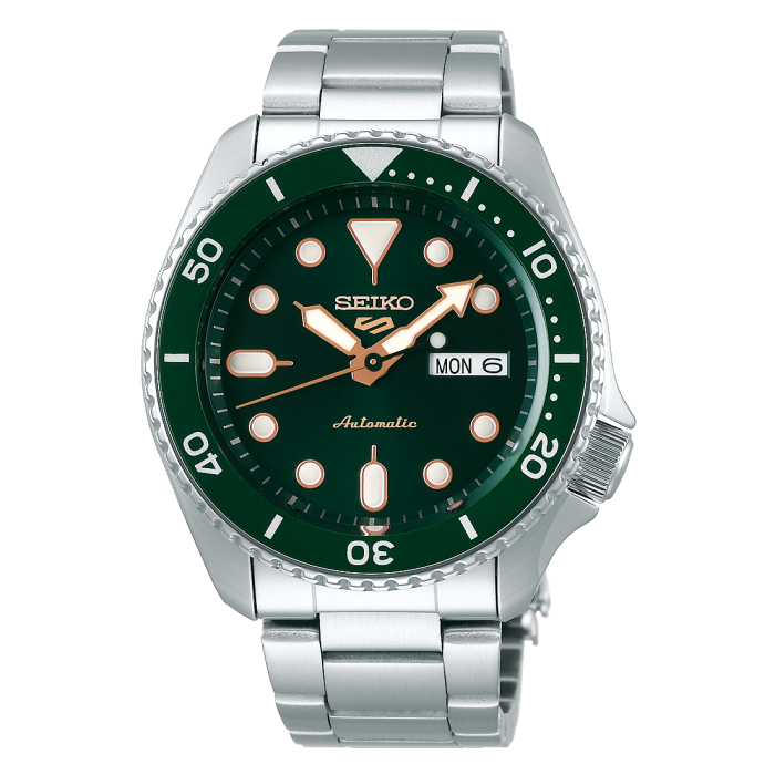 SEIKO 5 SPORTS ~ Montre automatique pour homme à 3 aiguilles