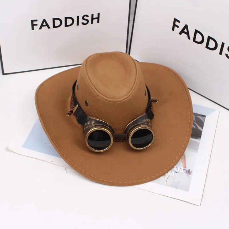 Chapeau Cowboy Weird West - Steampunk Style