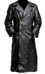 Manteau Simili Cuir Homme — officier militaire allemand - Vignette | Steampunk Store