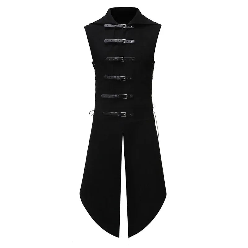 Manteau Gothique Homme — Médecin de la Peste - Photo 8