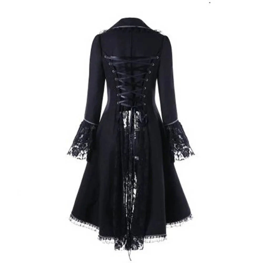 Veste Victorienne Femme — Ada Lovelace - bleu, rouge, violet