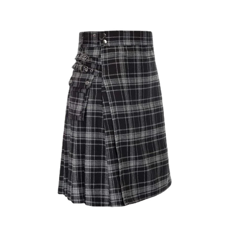 Jupe Midi en Tartan - Porte
