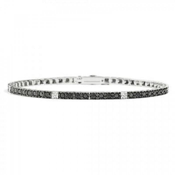 BRACCIALE TENNIS FACE CUBE BR NERI 1.65 + BR 0.15
