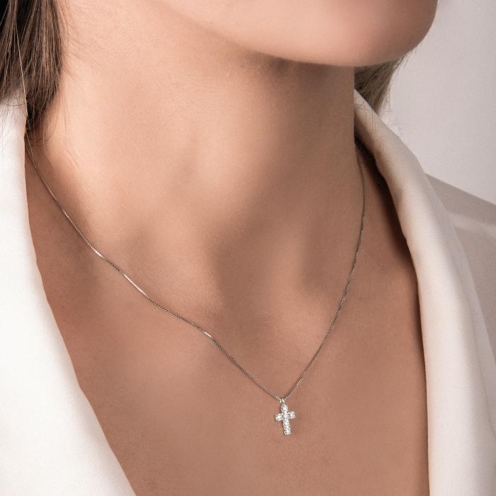 collier ras du cou croisé br