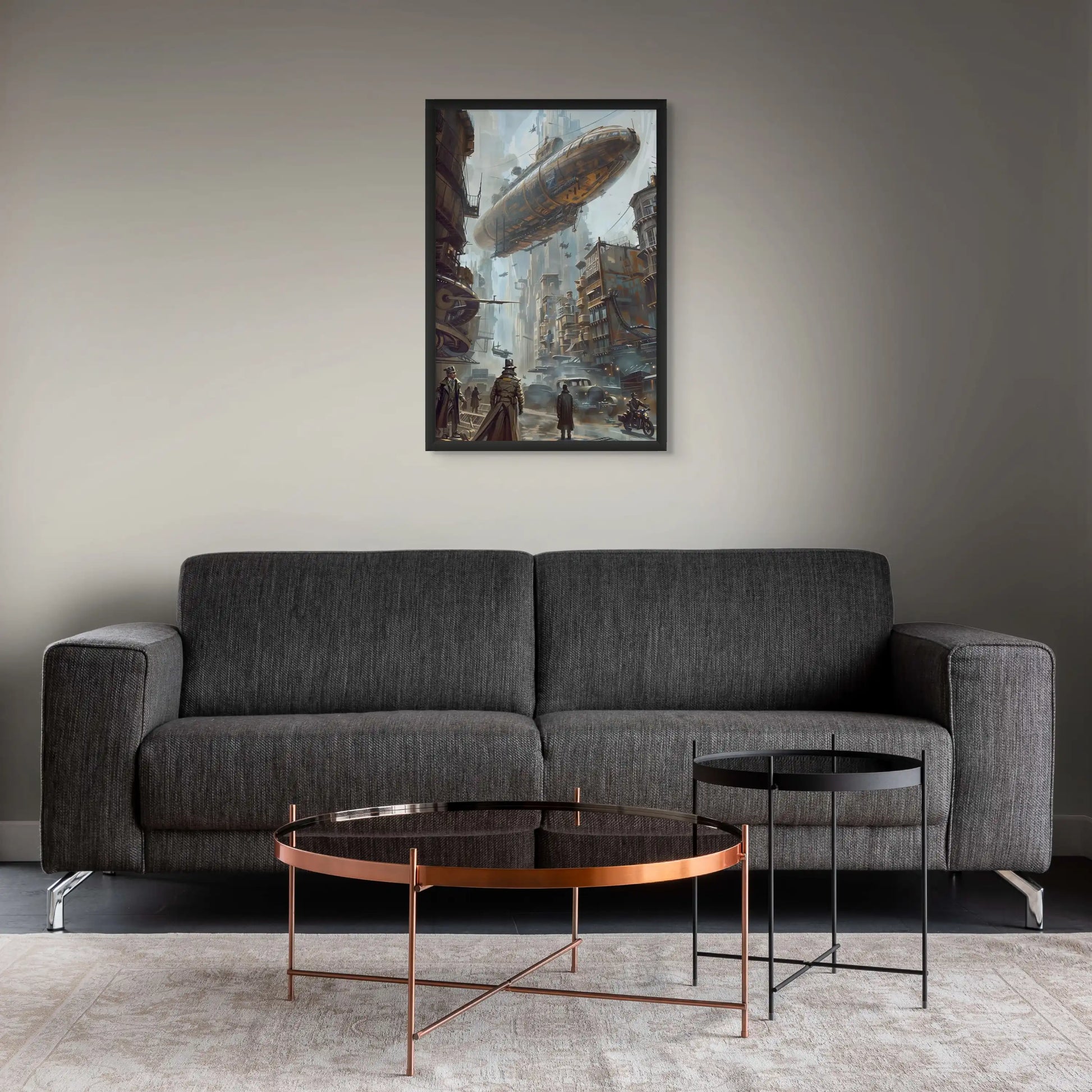Affiche Dirigeable Steampunk — une Déco Unique et Originale - Photo 10