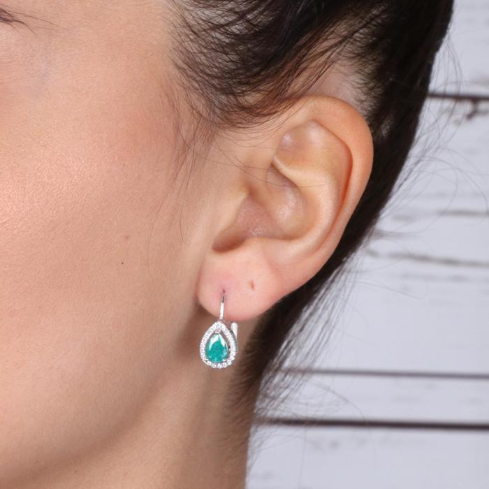 Boucles d'oreilles en argent 925