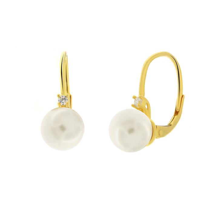Orecchini in Argento 925 con perla