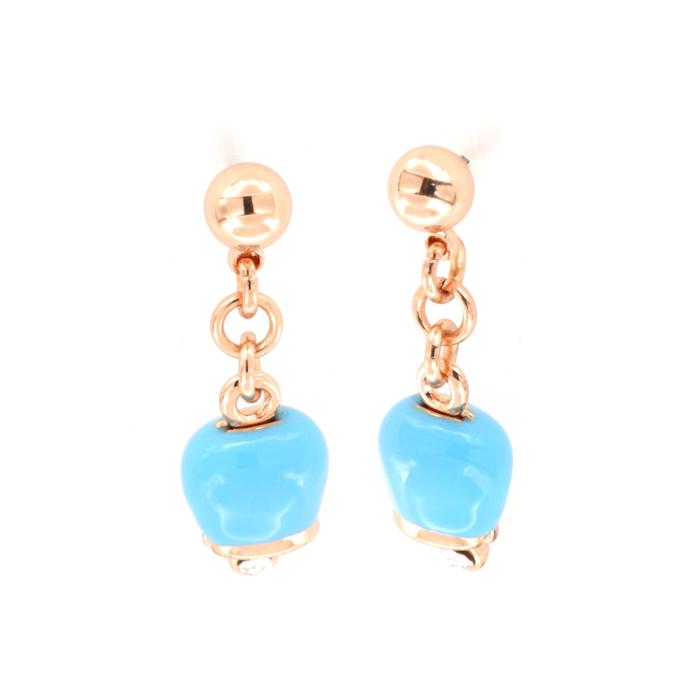 Boucles d'oreilles en métal