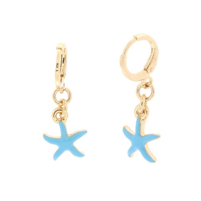 Orecchini in Metallo con stelle marine