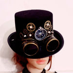 Steampunk Fantasia Chapéu Complete Outfit - Vitoriano Cosplay Chapéu Conjunto - Vignette | Steampunk Store