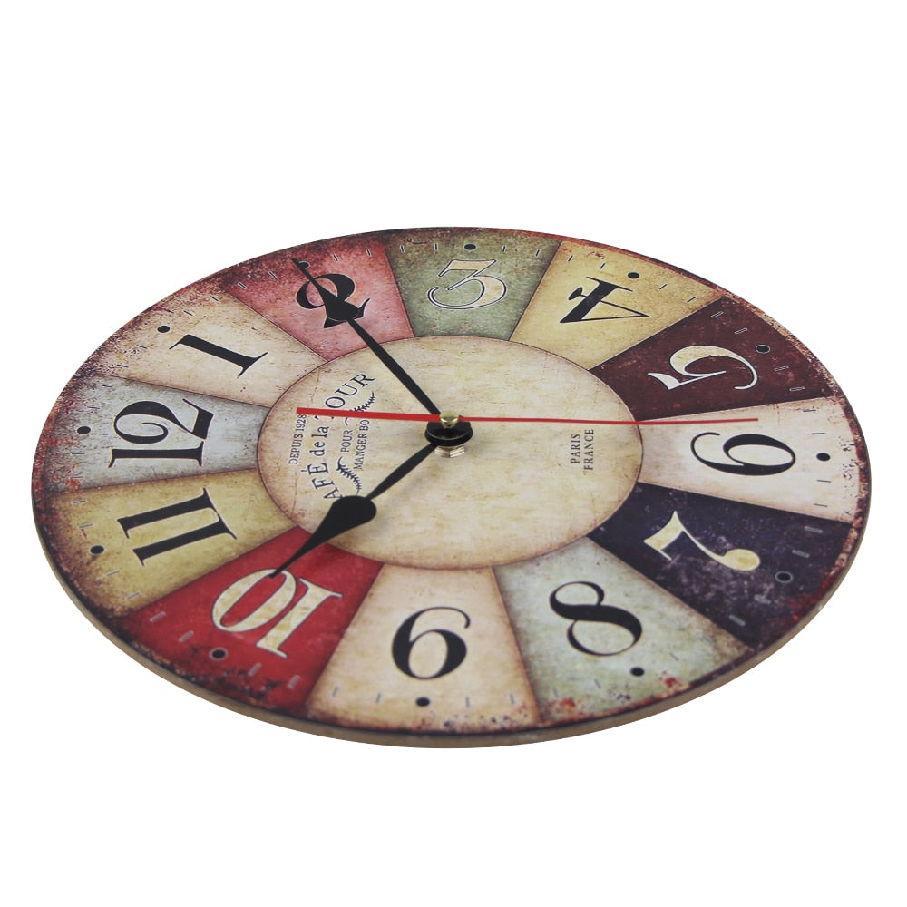 Horloge Steampunk Café de la Tour - Vue laterale