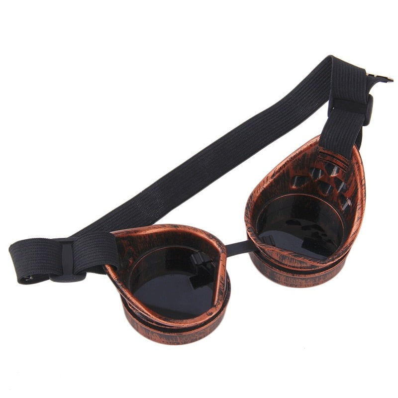 Lunettes de Soleil Rondes - Steampunk Style