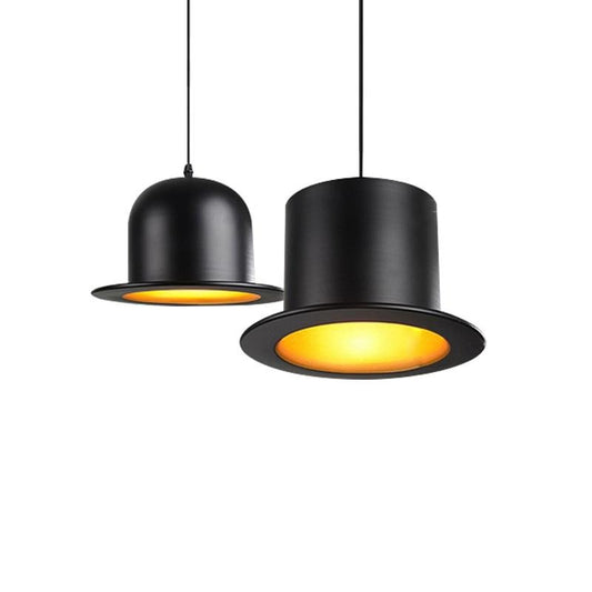 Lustre Forme Chapeau Suspendu — Haut de Forme