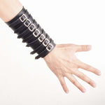 Brazalete de cuero para hombre - Post-Apo - Vignette | Steampunk Store
