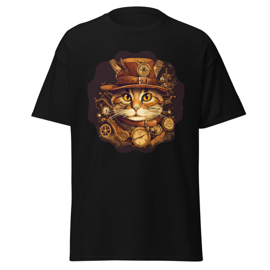 T — Shirt Chaton Vintage - Look Steampunk