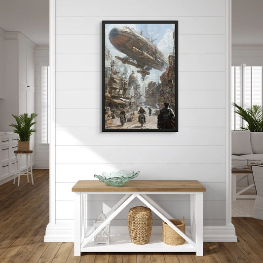 Affiche Steampunk — Vision Post Apo