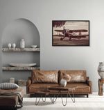 Vintage Airplane Canvas Painting – Aviation History Wall Art - Vignette | Steampunk Store