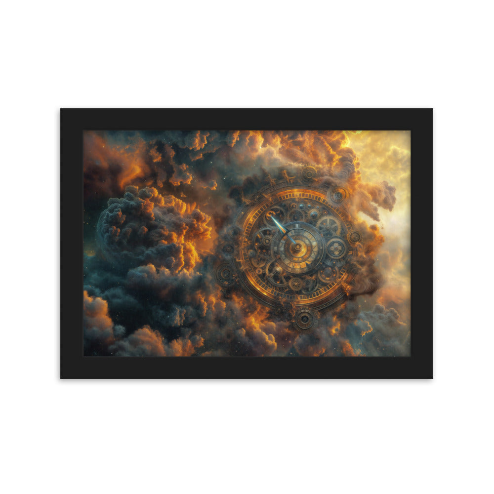 Tableau Horloge Steampunk — Hors du Temps - Steampunk Style