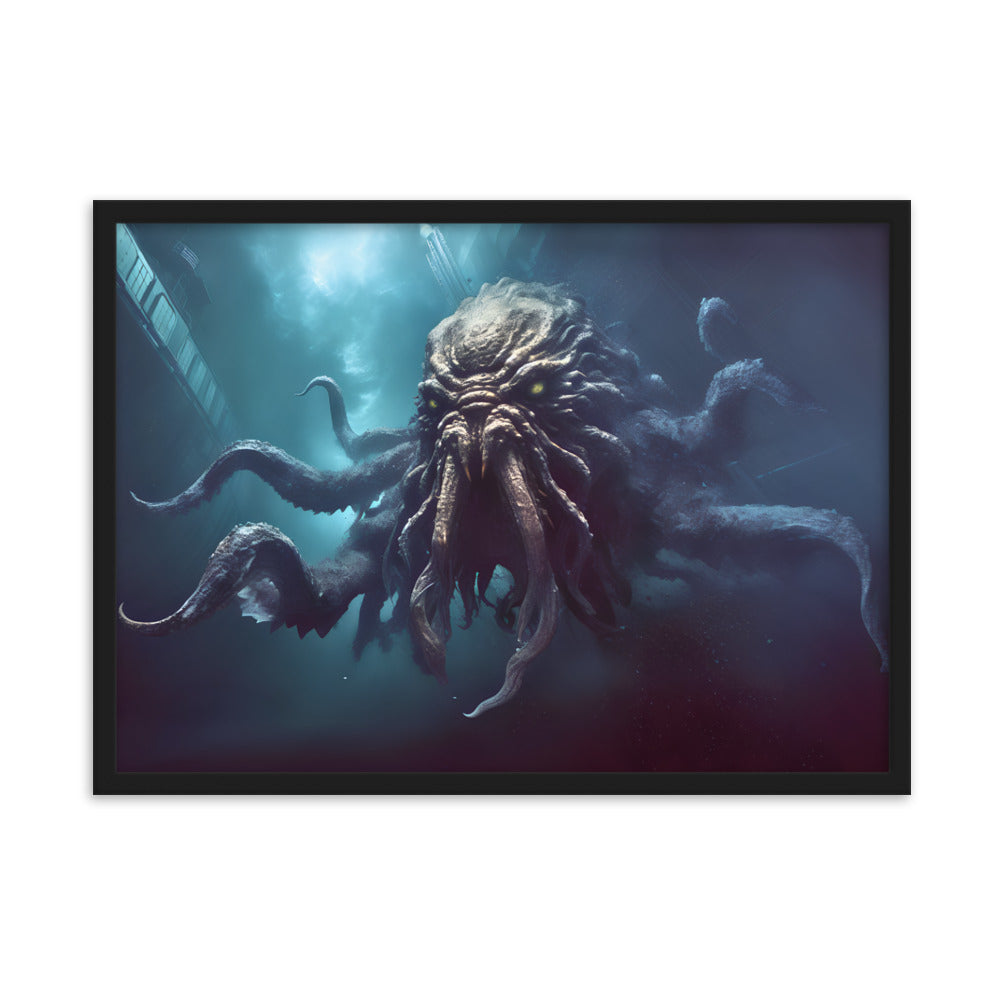 Tableau Kraken — Monstre des Profondeurs - Photo 8