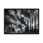Tableau Noir et Blanc Industriel - Vignette | Steampunk Store