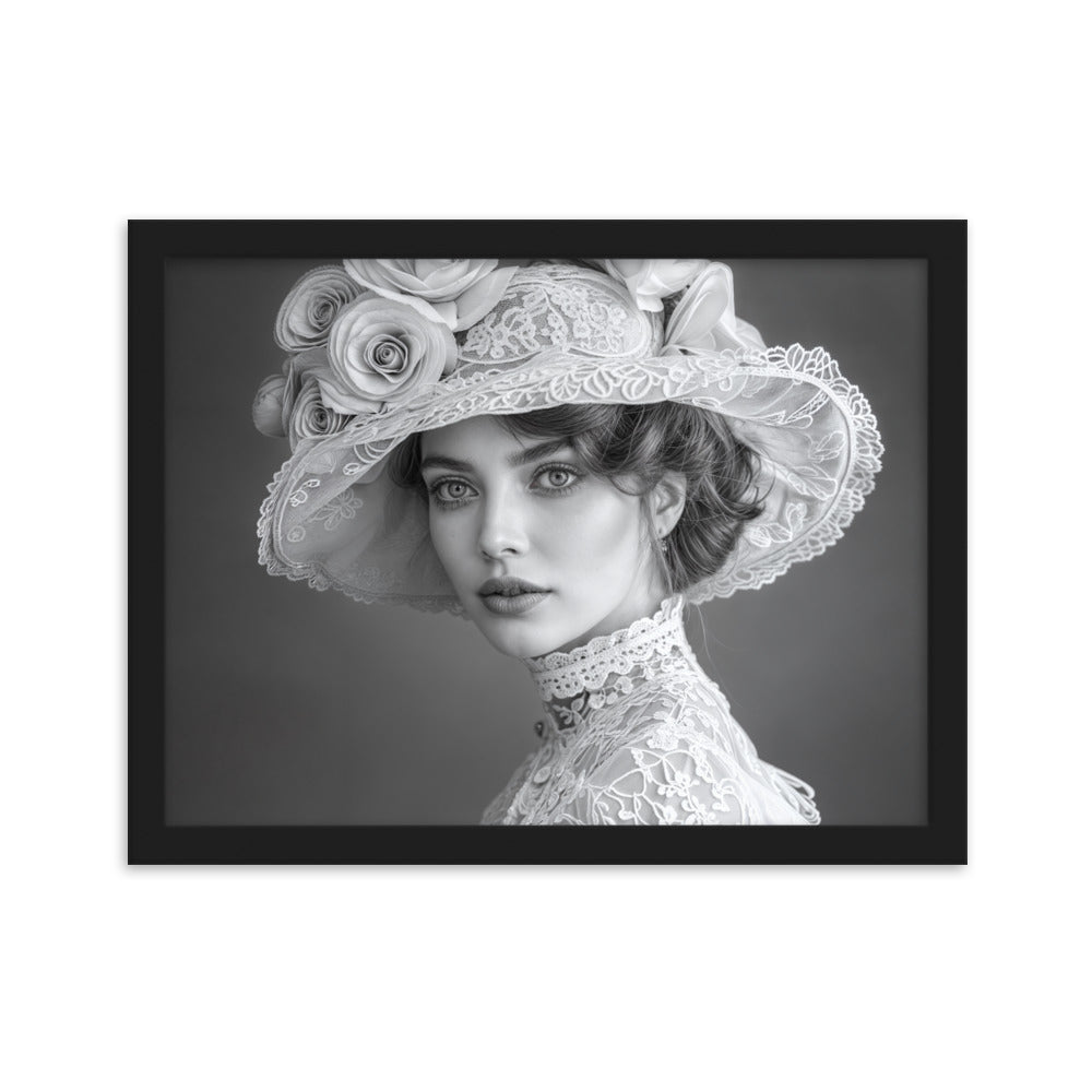 Tableau Noir et Blanc Vintage — Charme Victorien - Photo 7
