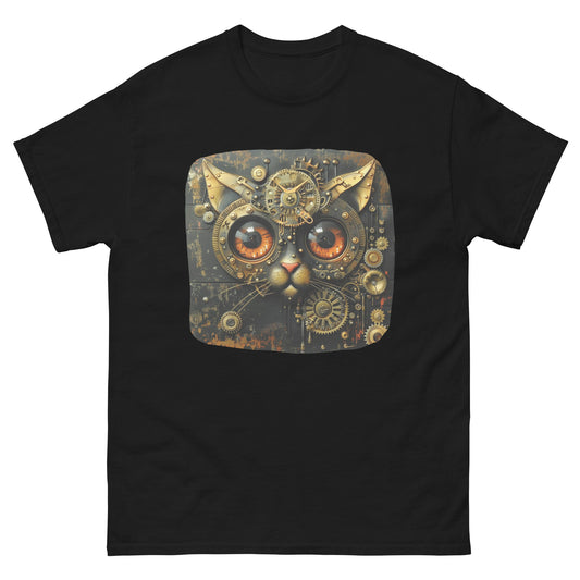 T — shirt Motif Chat Steampunk