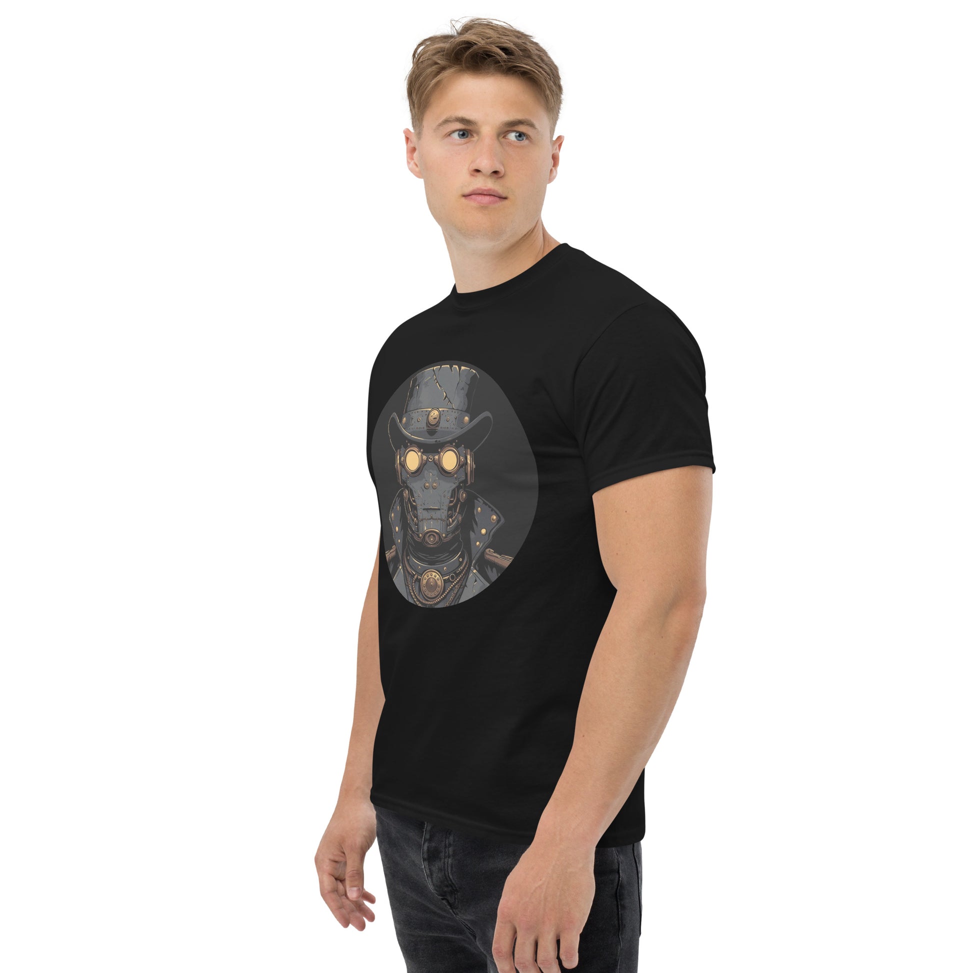 T — shirt Steampunk Soldier - Detail finitions