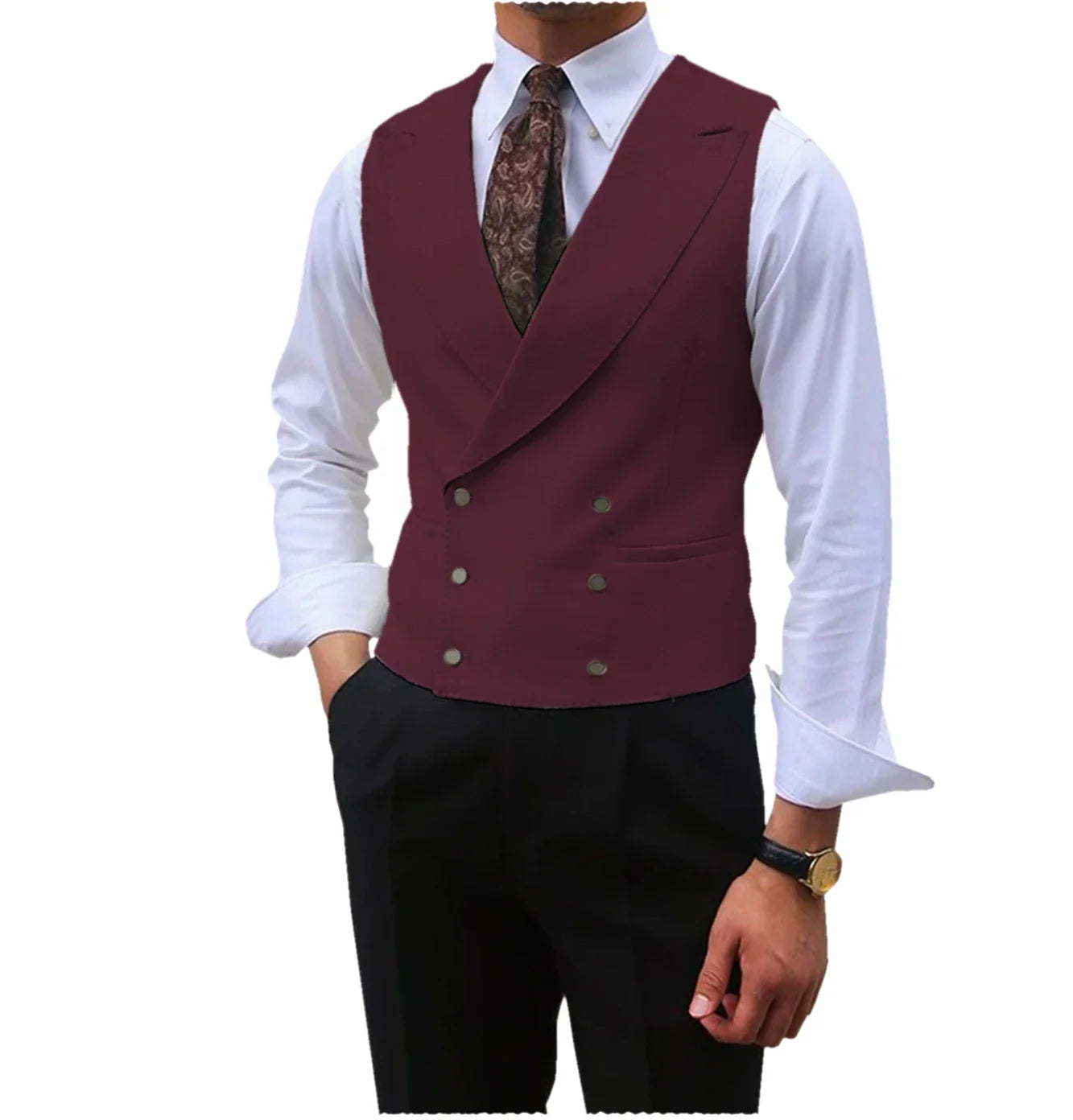 Veste Sans Manche Habillé Homme — Notting Hill - Photo 10