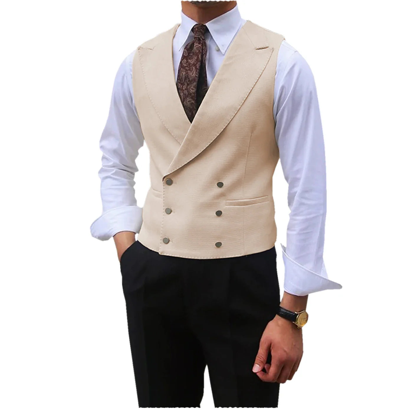 Veste Sans Manche Habillé Homme — Notting Hill - Photo 24