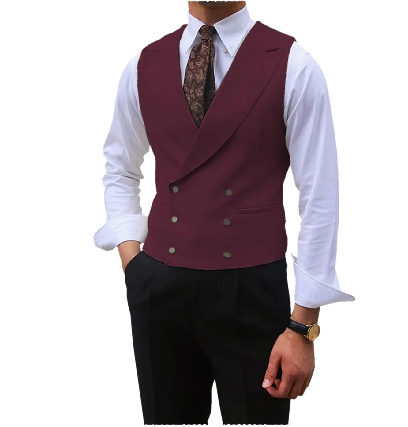 Veste Sans Manche Habillé Homme — Notting Hill - Photo 12