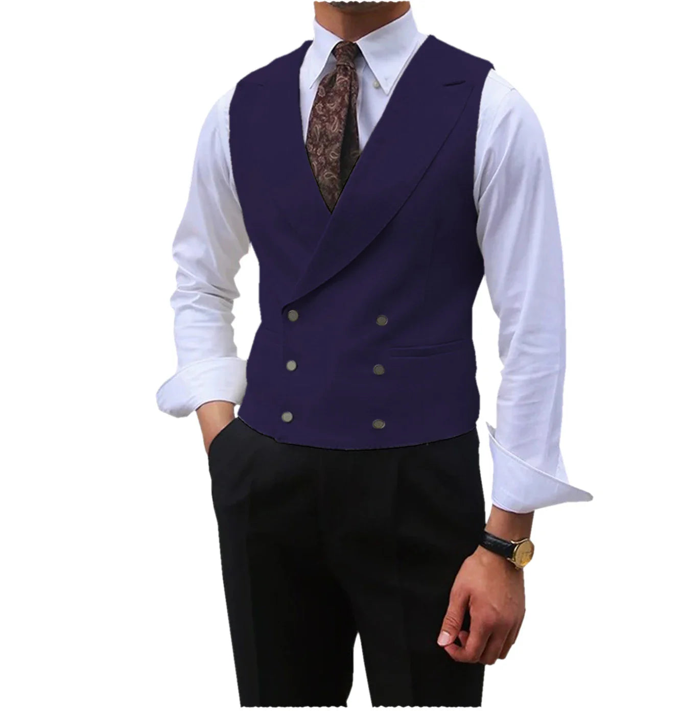 Veste Sans Manche Habillé Homme — Notting Hill - Photo 21