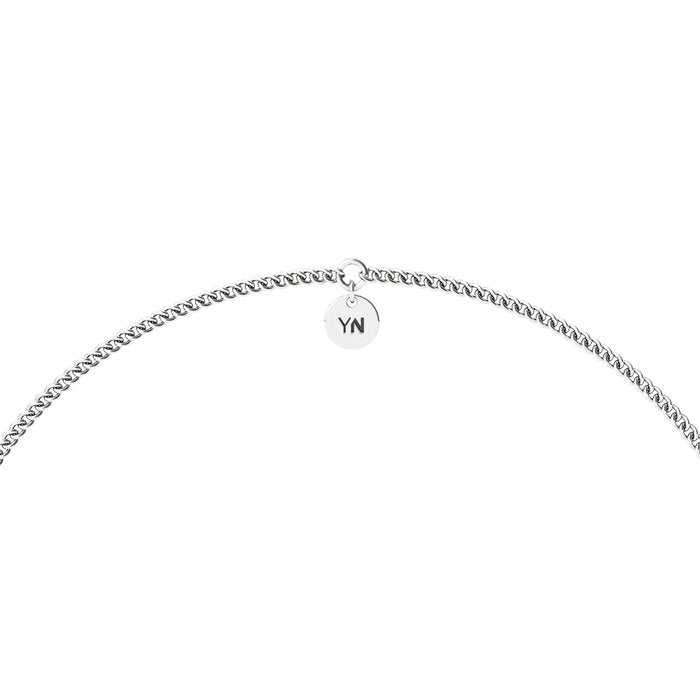 One Silver Necklace