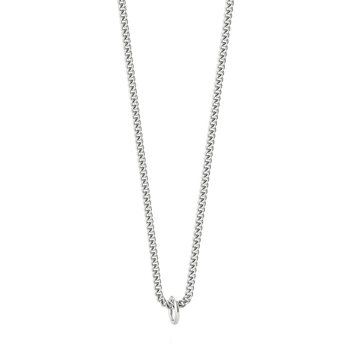 One Silver Necklace