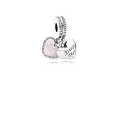 Pendentif charm "Toujours avec toi"