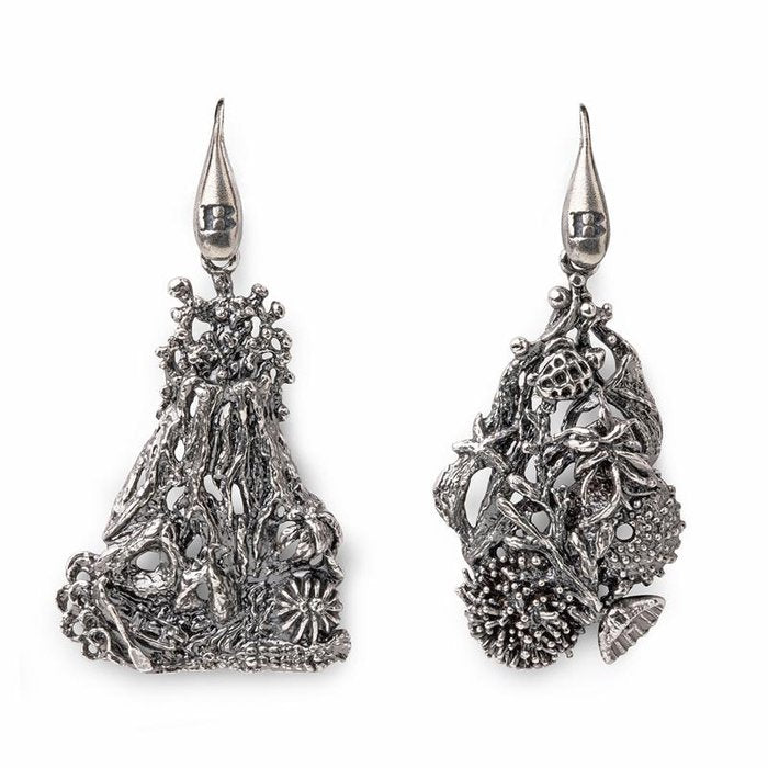 Boucles d'oreilles Nude Water Fire