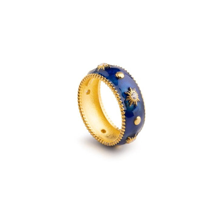 Sole Lapilli Ring Large Band
