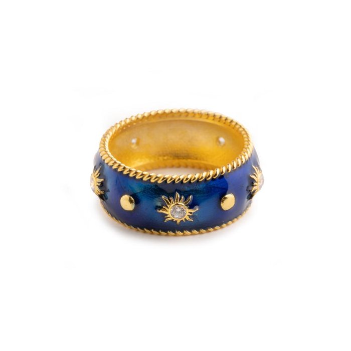 Sole Lapilli Ring Large Band