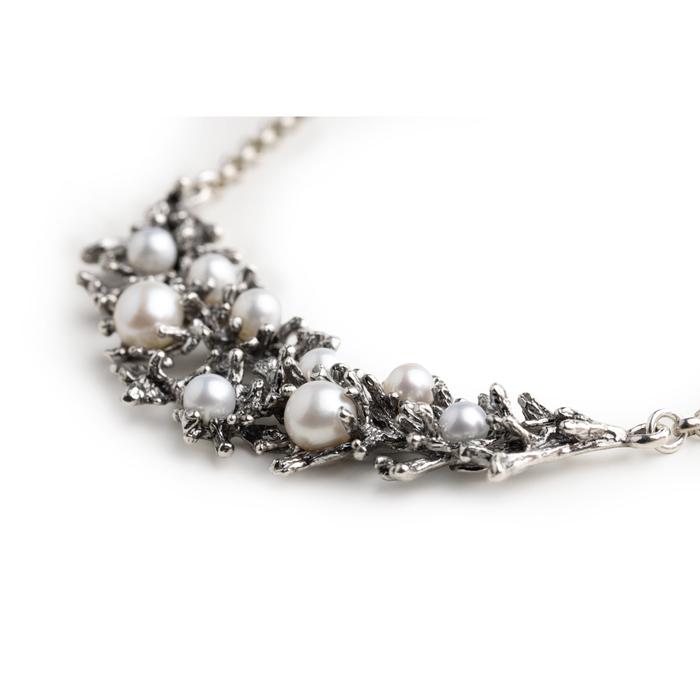 Collana Rami di Perle Nude