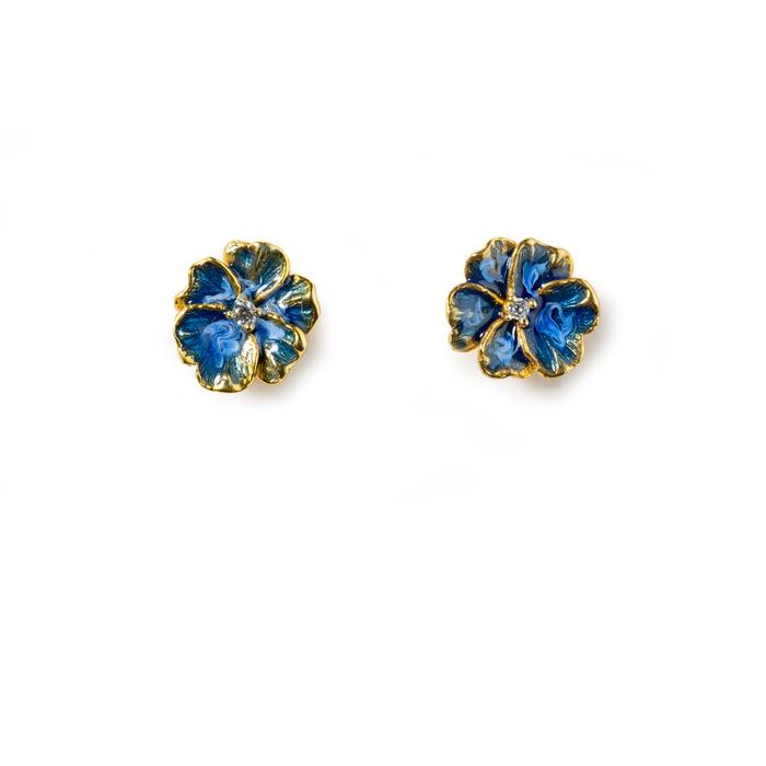 Mini Violet Earrings
