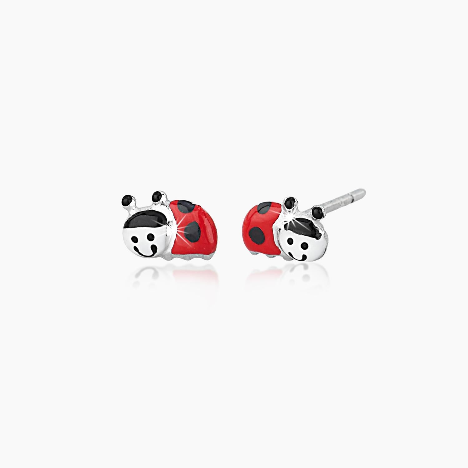 Ladybug earrings