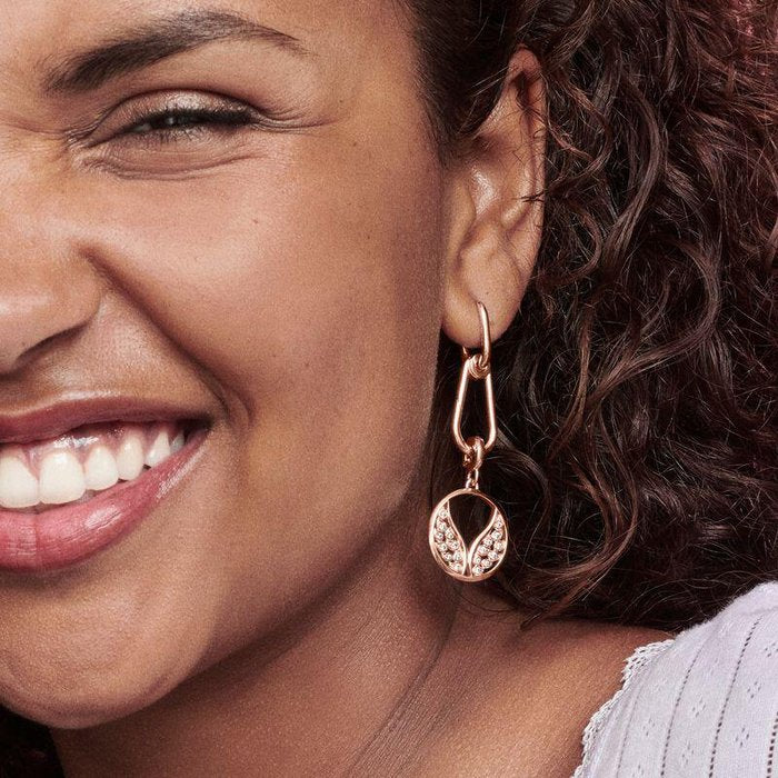 Earrings Orecchino Doppio Link Pandora ME