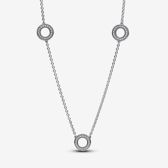 Collier Cercles Pavés