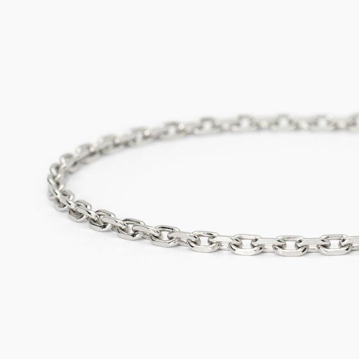 Bracelet en argent EVERY DAY avec chaîne forçat