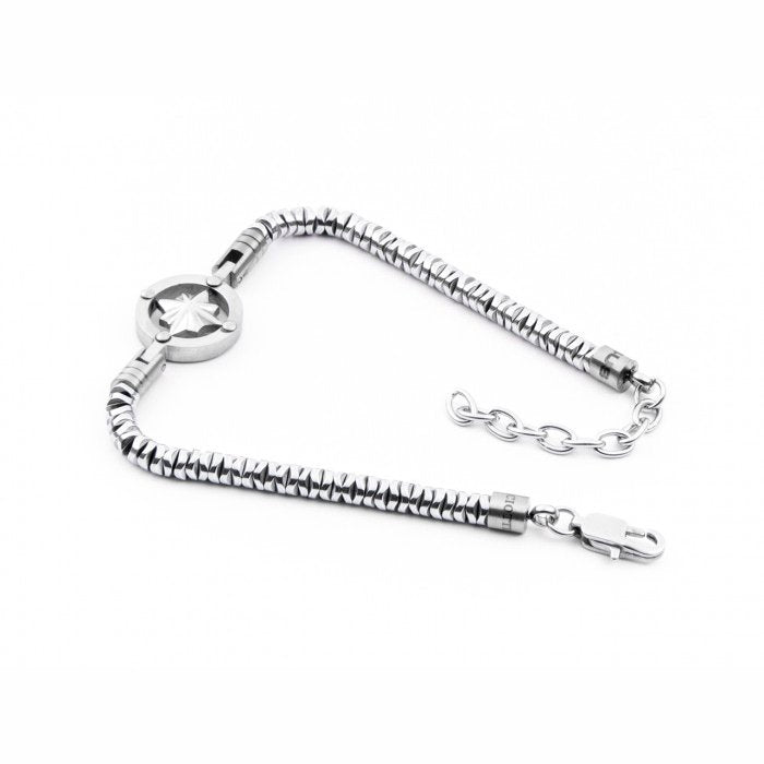 Bracciale maglia serpente con bussola